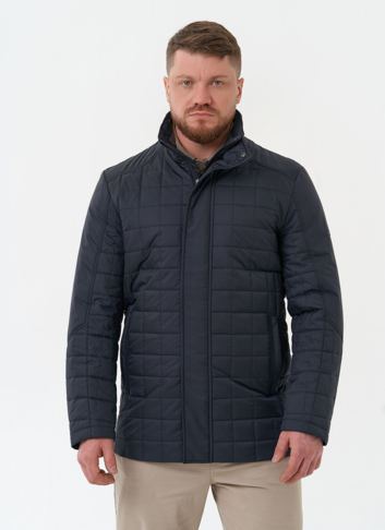 Мужская куртка синего цвета Мужская куртка синего цвета