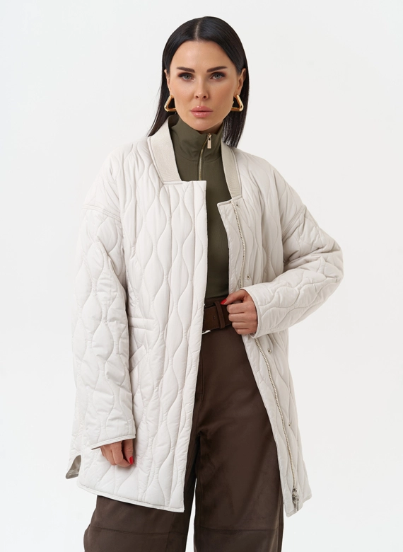 Женская утепленная куртка фото