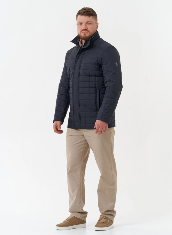 Мужская куртка синего цвета