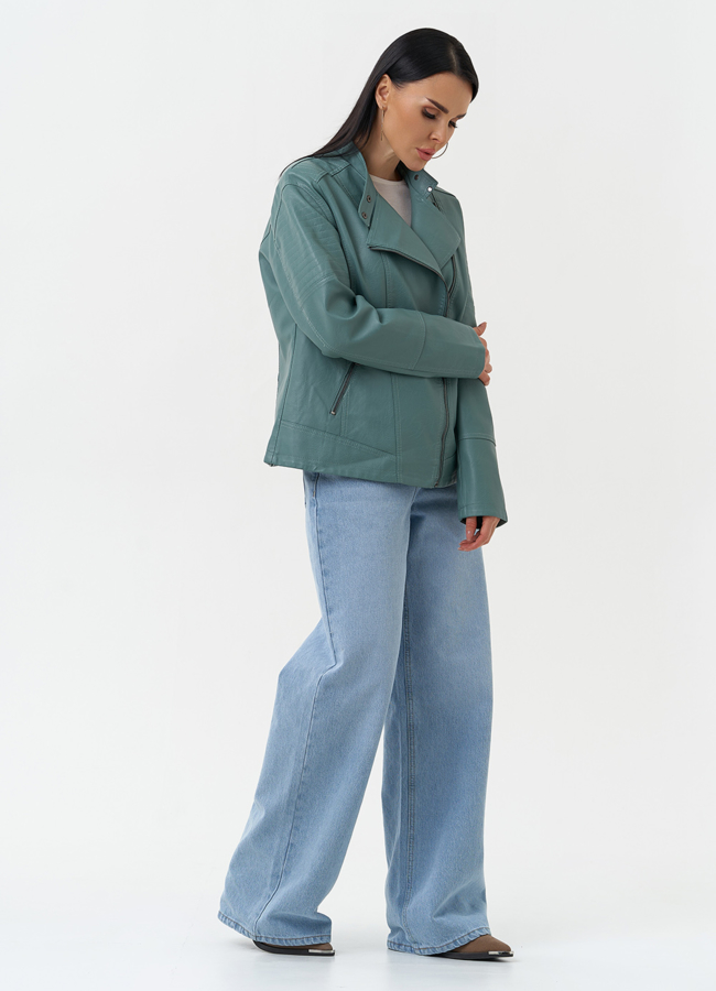 Куртка женская из эко кожи модель № 30383 универмаг малина